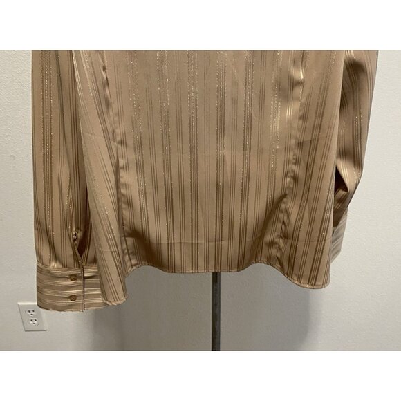 Covington Women Size 20 Blouse Long Sleeve Collared - Picture 9 of 9